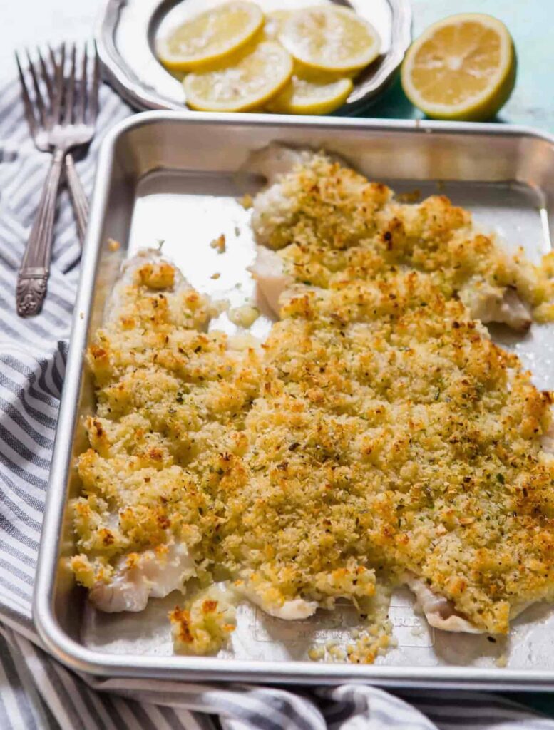 Lemony baked haddock recipe photos tablefortwoblog