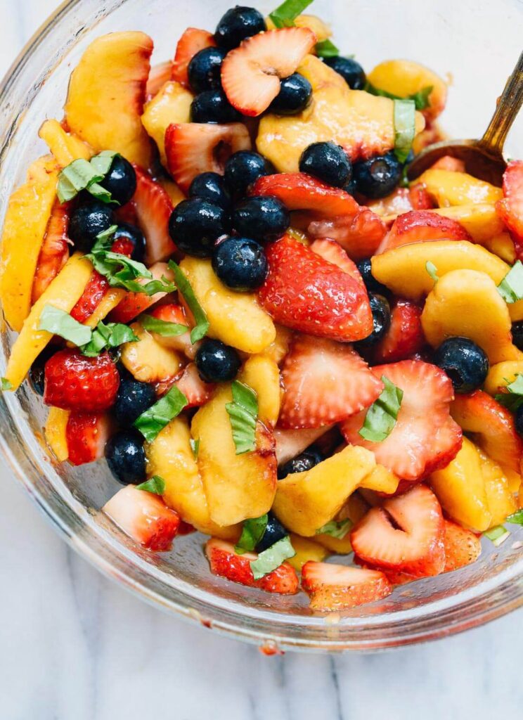 Summertime fruit salad