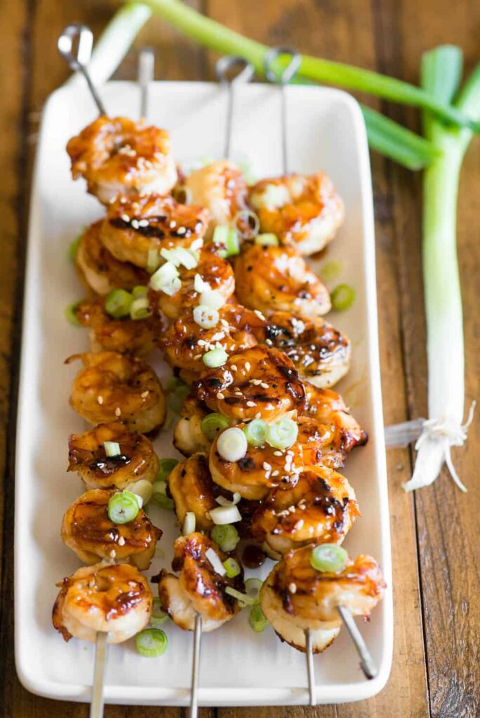 Teriyaki shrimp self proclaimed foodie