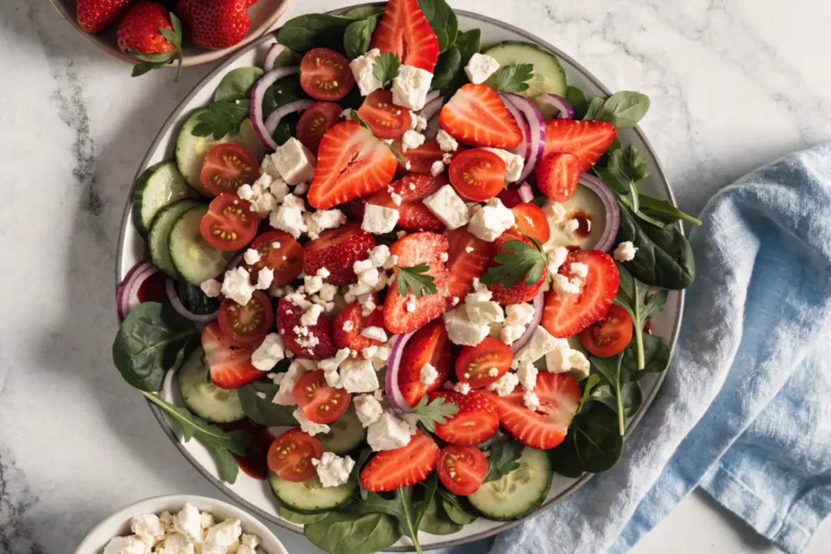 Fresh Summer Strawberry Salad (3)