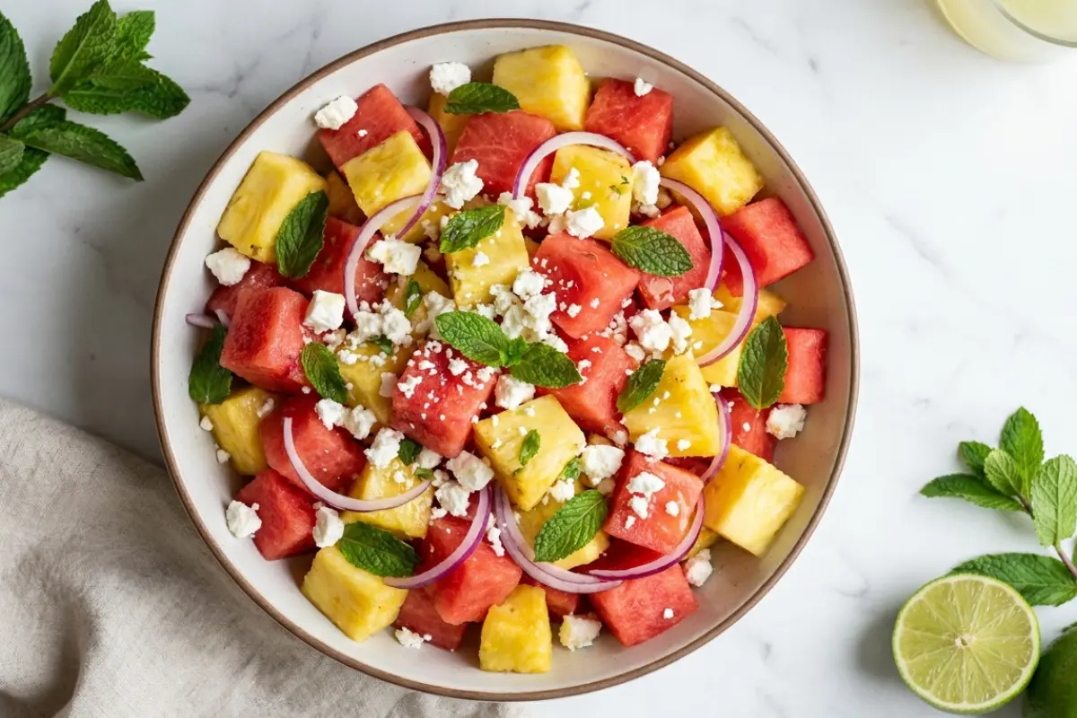 Refreshing Watermelon Pineapple